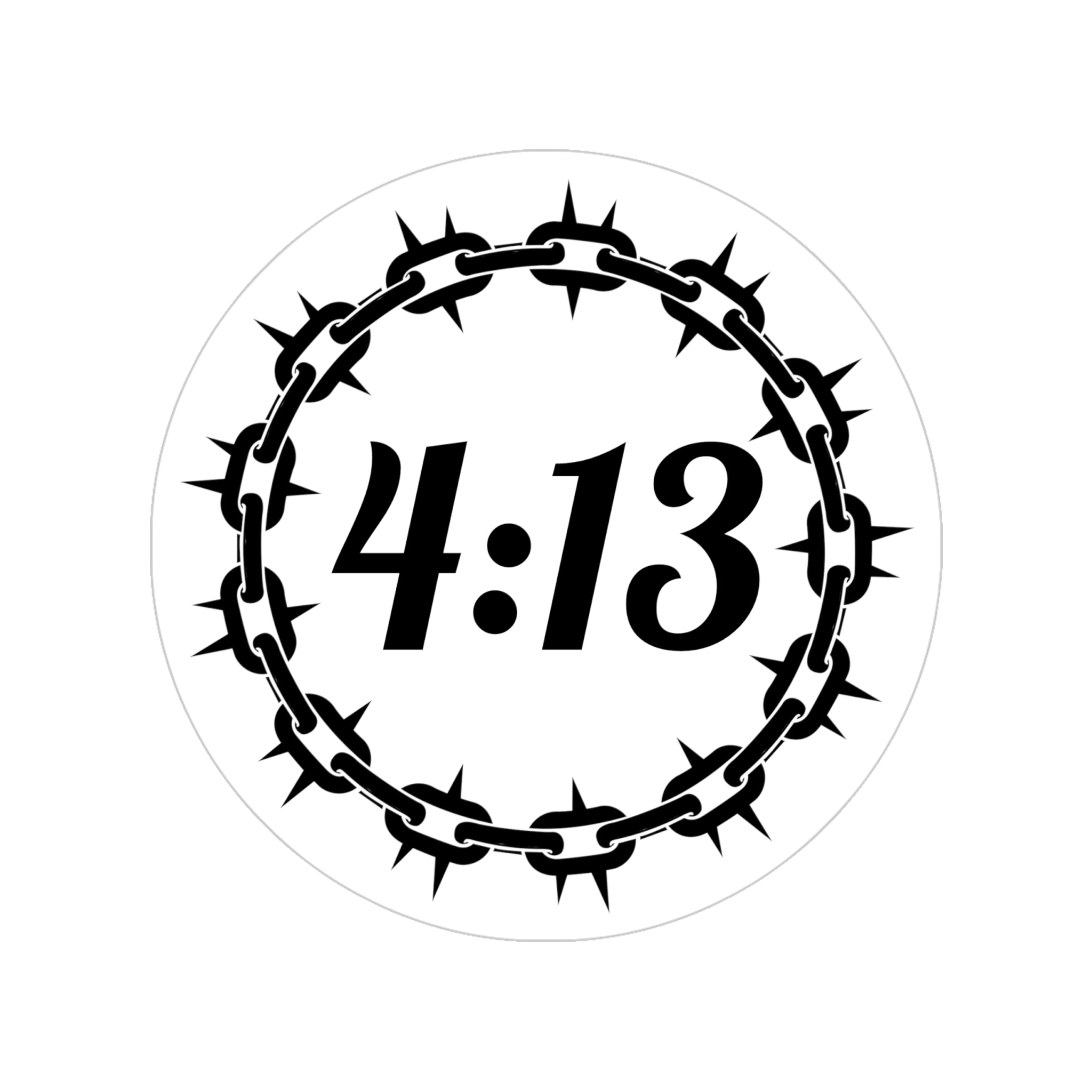 Philippians 4:13 - Outdoor Stickers