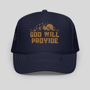 Genesis 22:8 - Foam Trucker Hat