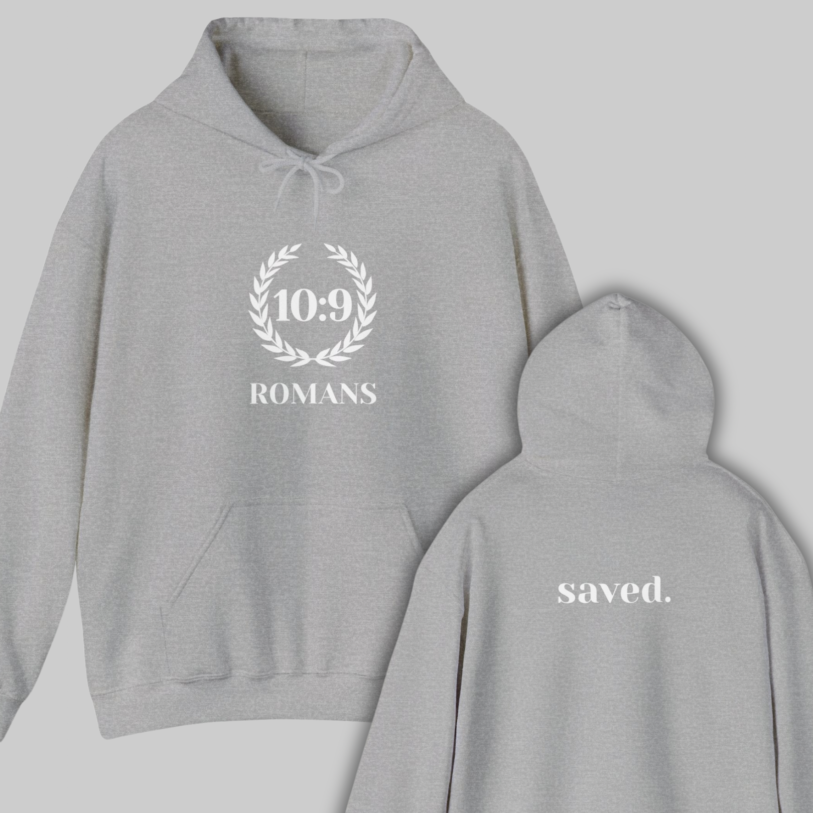 Romans 10:9 - Unisex Hoodie